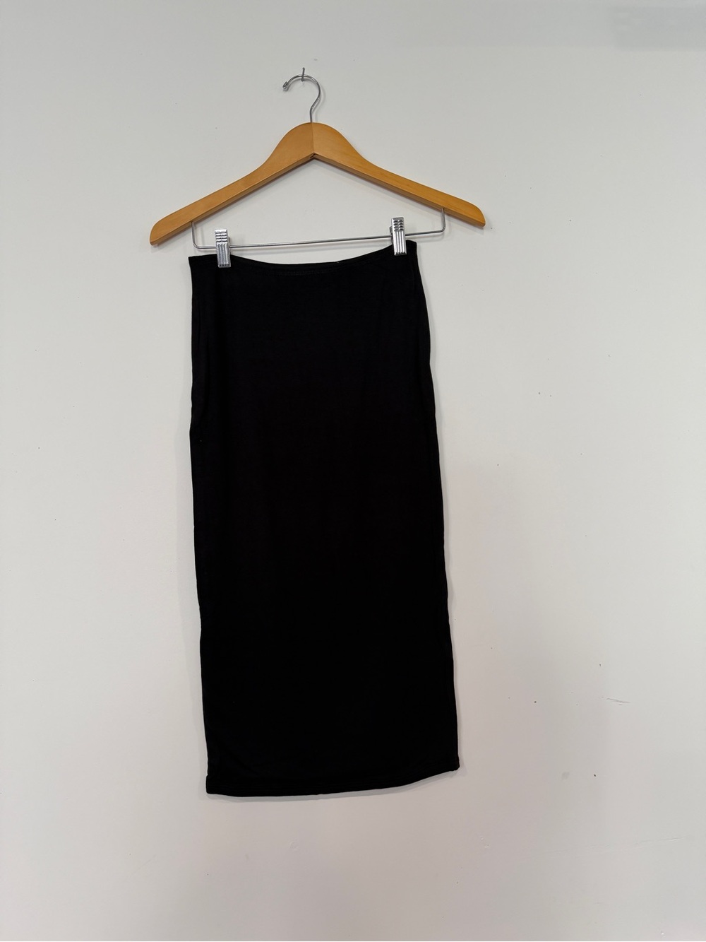 Michael Stars Black Modal Jersey convertible midi Skirt
